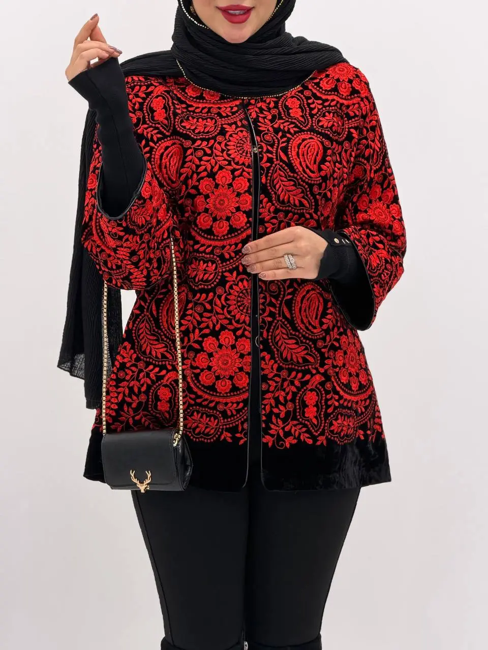 3842-کت سوزن دوزی ماه دخت